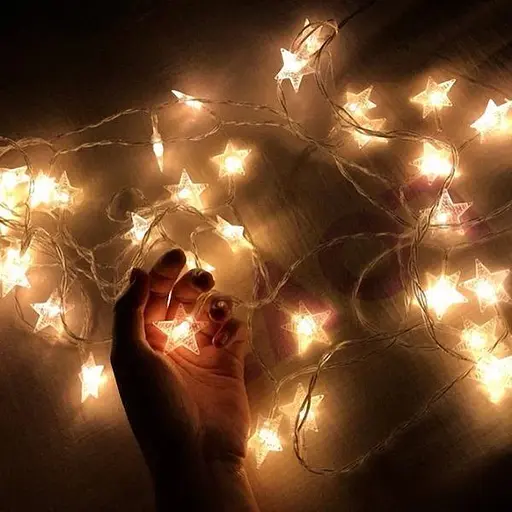 Гирлянда на батарейках Звезды TD00469 ww 10 led 2 m 5 см - фото 5