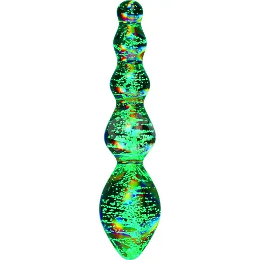 Фалоімітатор Twilight Gleam Tantalizing Orbs 16.3 см зелений