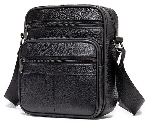 Чоловіча шкіряна сумка Vintage 19х16х4 см sum0012896 - фото 2