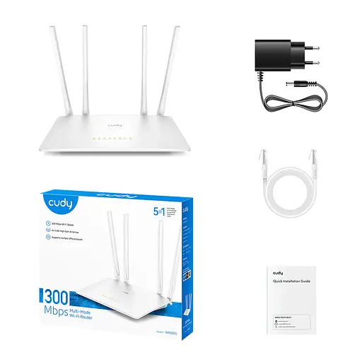 WiFi маршрутизатор Cudy WR300S (73-00671) - фото 5