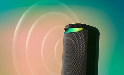 Акустическая система Sony SRS-XV500B 2.0, BT 5.2, IPX4, LED, Party Connect, SBC, AAC, LDAC - фото 7