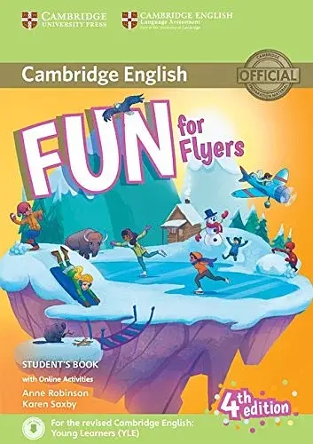 Fun for 4th Edition Flyers Student's Book with Online Activities with Audio