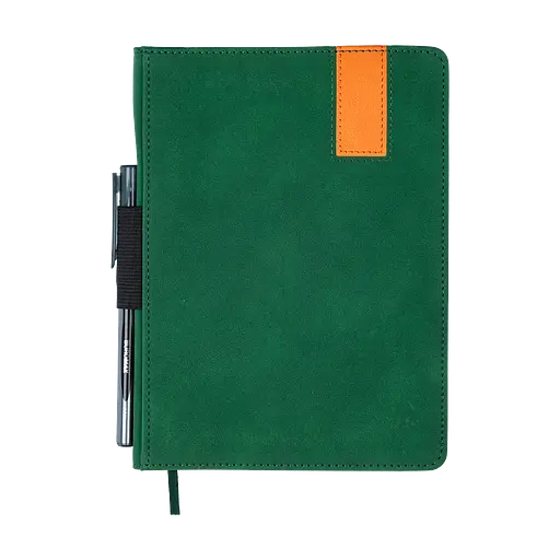 Щоденник недатований Buromax Verona A5 штучна шкіра/поролон 336 сторінок зелений (BM.20150-04) - фото 3