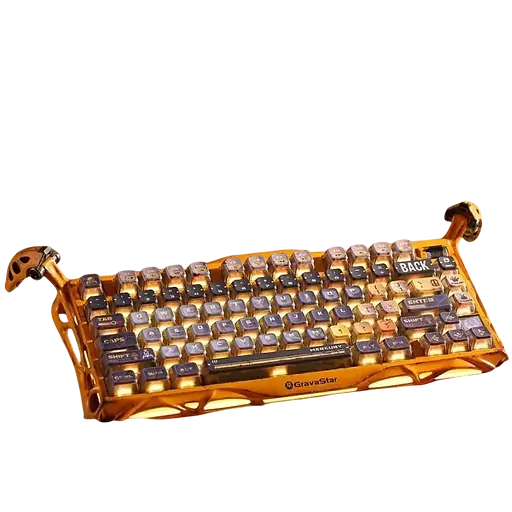 Клавіатура Gravastar Mercury K1 Pro Battle Worn-Yellow