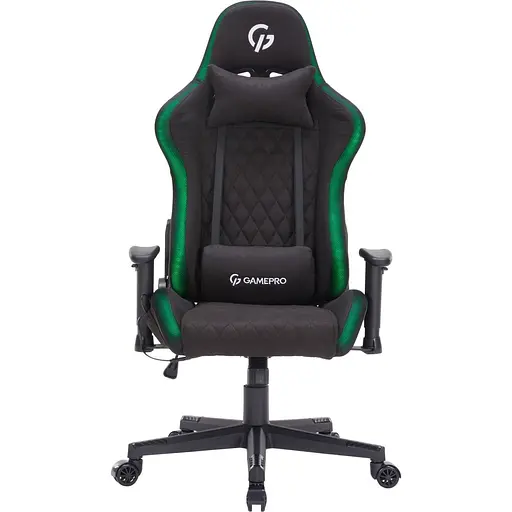 Геймерское кресло GamePro GC700FB RGB Size L Fabric Black [126423] - фото 4