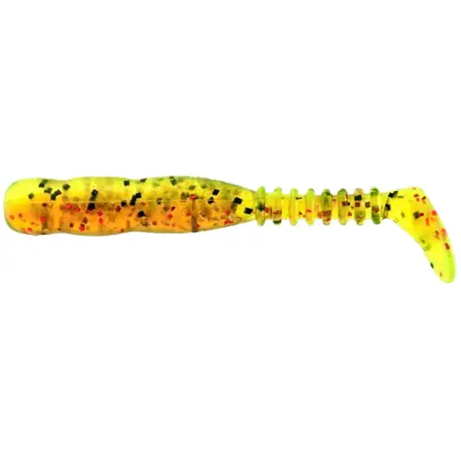 Силікон Reins Rockvibe Shad 3" B61 Chart Pepper/Motoroil Red Gold (12 шт/уп)