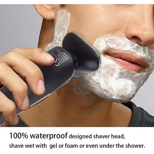 Бритва електрична на 3 плаваючі головки DSP 60017 Роторна Електробритва чоловіча для вологого та сухого гоління - фото 5