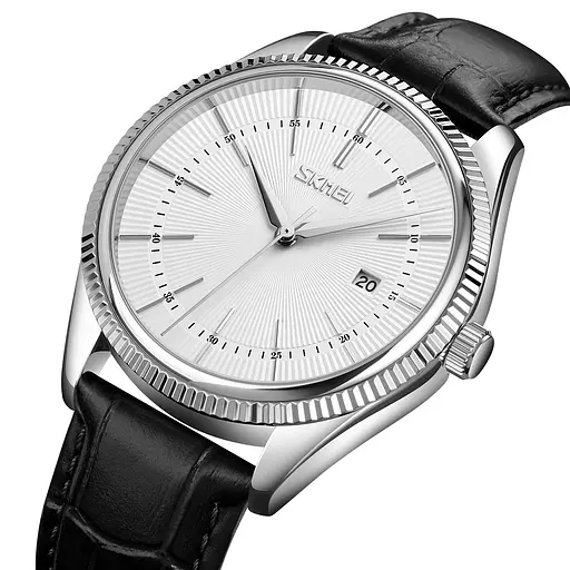 Наручний годинник чоловічий 9298SISIBK Silver Silver-Black Skmei acs0029785 - фото 2