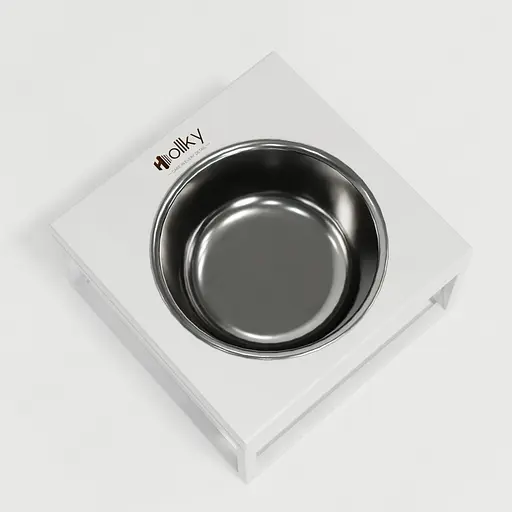 Hollky Base Solo M — миска на підставці для котів і середніх собак (1 × 0,8 л) - фото 8