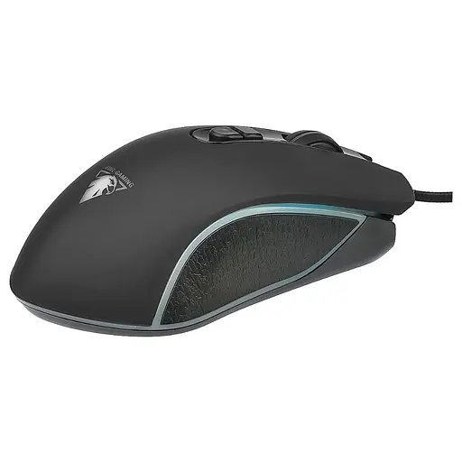 Ігрова миша Jedel GM870 3200 DPI з RGB підсвічуванням чорна - фото 2