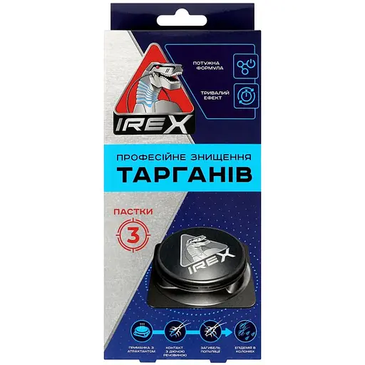 Ловушка от тараканов IREX 3 шт.