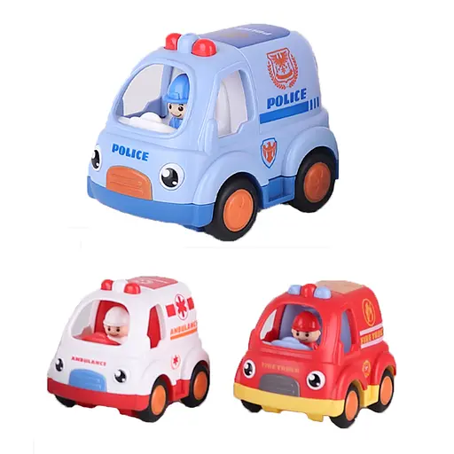 Машина инерционная, 8 см, резиновые колеса (В ассортименте) 899-38D - фото 3