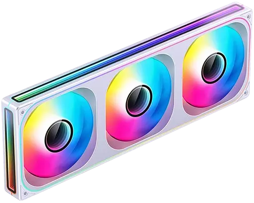 Вентилятор JONSBO ZB-360W (3in1) ARGB White (ZB-360W White)