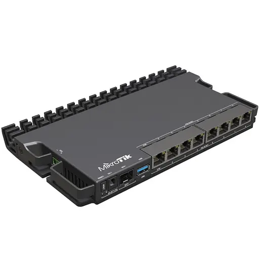 Маршрутизатор Mikrotik RB5009UPr+S+IN, 7 портов 10/100/1000 Ethernet PoE out - фото 3
