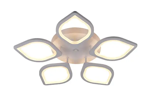 Люстра світлодіодна Valeso V X6131-5 WT - фото 3