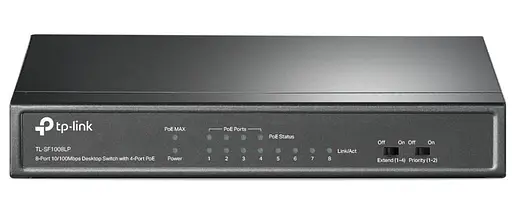 Коммутатор TP-Link TL-SF1008LP (TL-SF1008LP) - фото 1