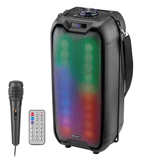 Караоке - блютуз колонка Tracer Rocket TWS Black 16W (TRAGLO46925) - фото 2