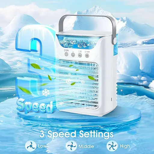 Настільний вентилятор для кондиціонування повітря OHP F14 - фото 3