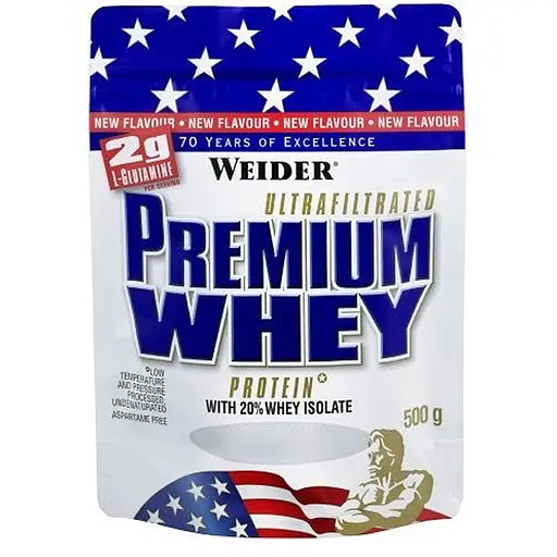 Протеїн Premium Whey Protein, 500 грам Ваніль-карамель Weider fit0013613 - фото 1