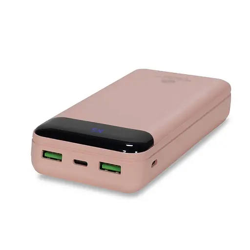 Повербанк 20000mAh Power Bank Kraft TPB-2020 Pink 22.5W QC3.0 (43-00048) - фото 5