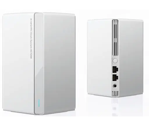 Беспроводной маршрутизатор - роутер Xiaomi Mesh System AC1200 2pack (DVB4451GL) - набор из 2 штук - фото 2