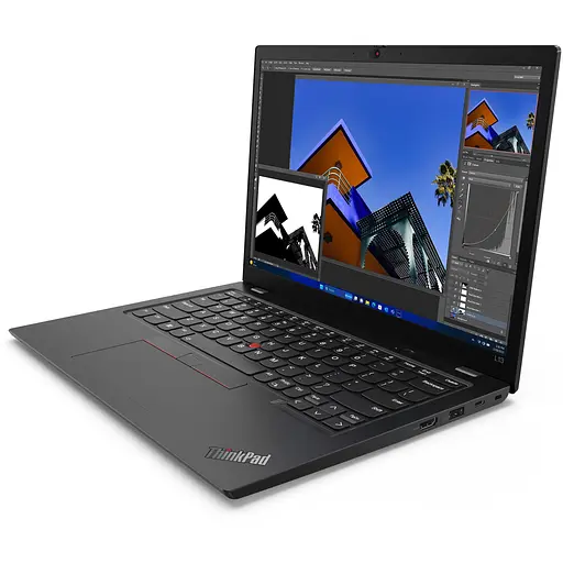 Ноутбук Lenovo ThinkPad L13 Gen 5 з процесором Intel Core Ultra 7 155U pana la 4.8GHz, 13.3" WUXGA, IPS, 16GB LPDDR5 RAM, 512GB SSD, Intel® графікою, Windows® 11 Pro, чорний, 3y on-site Premium - фото 4