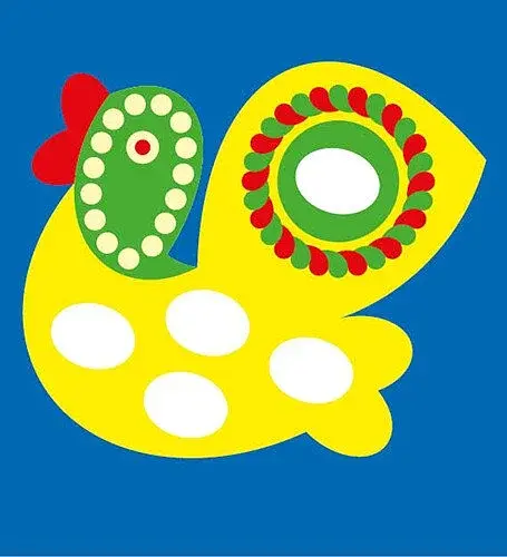 Мозаїка з наліпок. Українські іграшки - фото 4