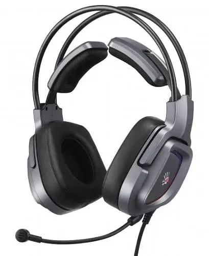 Навушники A4Tech G575 Grey USB мікрофон динаміки 50 мм підтримка звуку 7.1