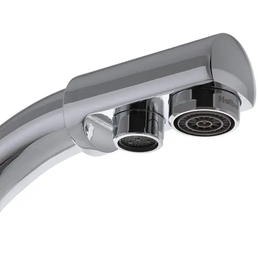 Змішувач для кухні на дві води Haiba Ceba 021 HB0658 Хром - фото 3