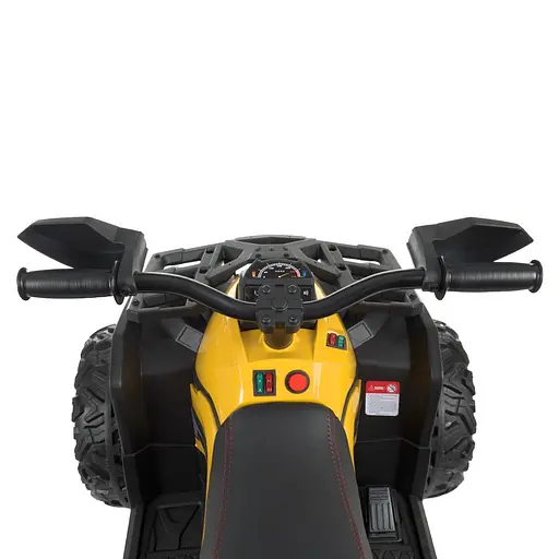 Електромобіль дитячий Bambi Квадроцикл M 4795EBLR-6 з пультом управління Жовтий - фото 6