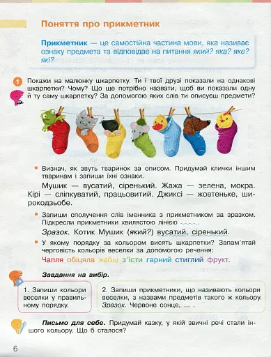 Українська мова та читання. 3 клас. Підручник. Частина 2 - фото 2