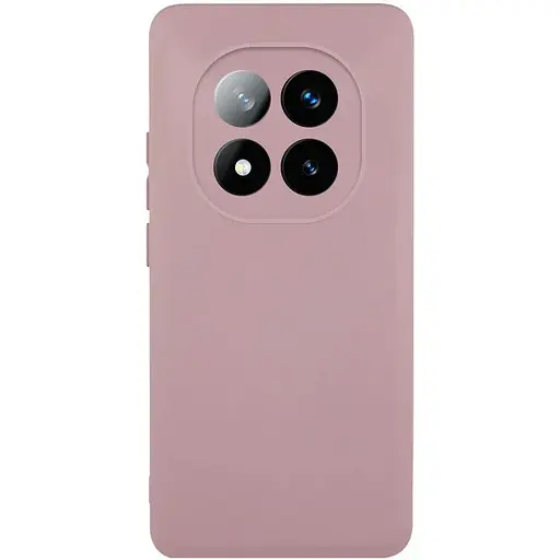 Чехол Lakshmi Silicone Cover Full Camera (AAA) для Xiaomi Redmi Note 14 Pro+ Розовый / Pink Sand