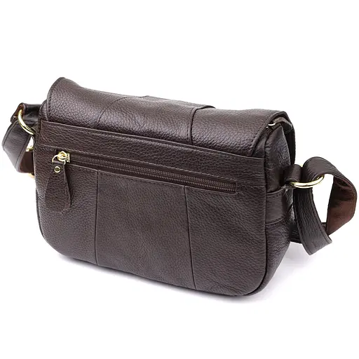 Сумка Vintage из натуральной кожи для женщин 23.5х17х10 см sum0027569 - фото 2