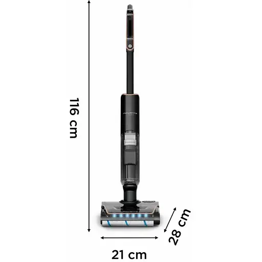 Пылесос Rowenta X-Clean 7 беспроводной моющий черный (GZ5736E0) - фото 3