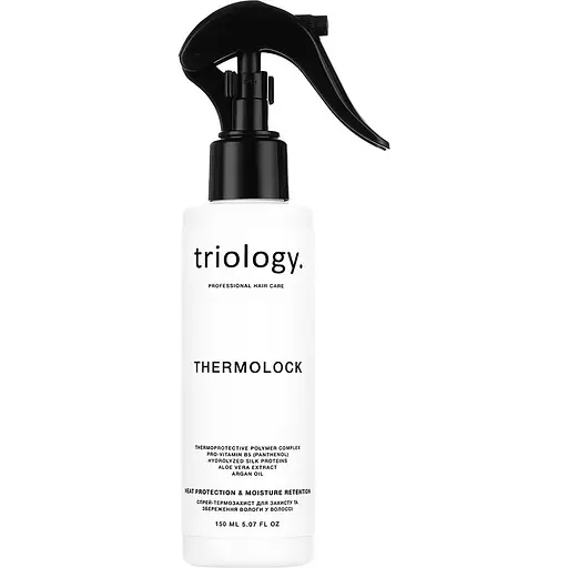 Спрей-термозахист для волосся Triology. Thermolock для захисту та збереження вологи 150 мл - фото 1