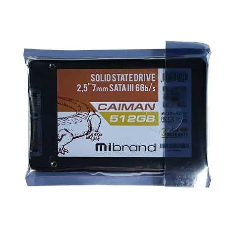 Твердотільний накопичувач 512Gb SSD Mibrand Caiman ссд-диск - фото 3