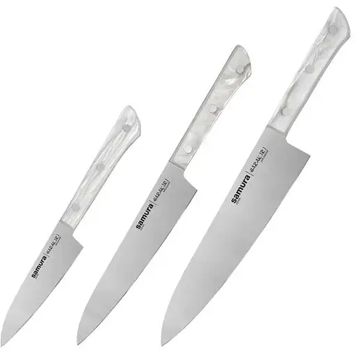 Набор ножей из 3 предметов Samura Harakiri Acryl (SHR-0220AW)