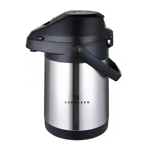 Термос насосный Edenberg EB-3512 из нержавеющей стали 3 л   - фото 2