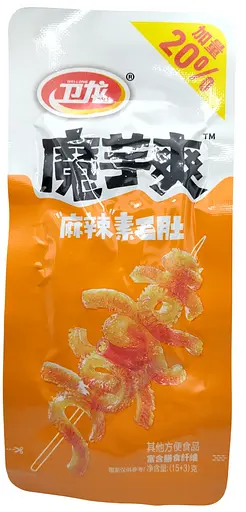 Снек Конжак Konjac Shuang із сичуаньським перцем WEILONG, 25 г