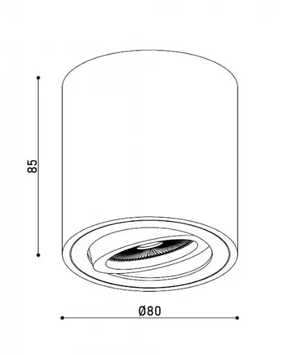 Світильник точковий Kloodi KD-1201 WH - фото 6