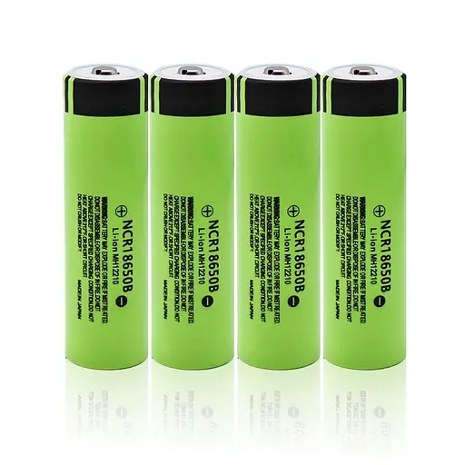 Защищенный Li-Ion аккумулятор Panasonic NCR18650B 3400 mAh (Зеленый) - фото 6