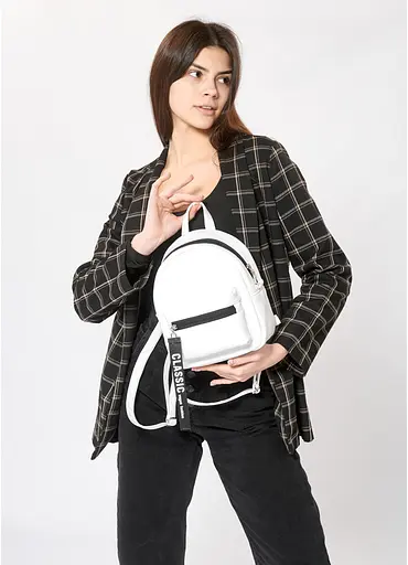 Женский рюкзак Sambag Talari SST белый 25 х 20 х 10 см (12118008e) - фото 2