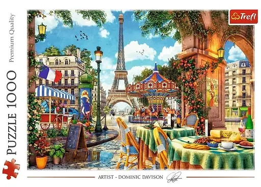 Пазл Trefl Утренний Париж 1000 эл. (10622) - фото 2