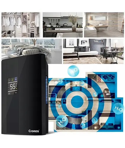 Осушувач повітря Cronos DH2000D 2L Black - фото 8