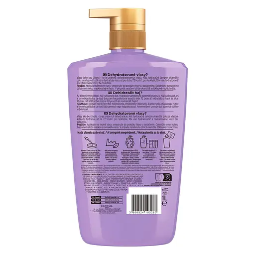 Шампунь-філер L'Oreal Paris Elseve Hyaluron Plump для волосся що потребує зволоження та об'єму 1 л - фото 5
