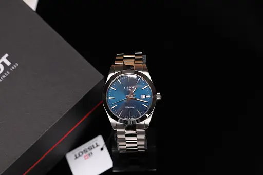 Часы Tissot Gentleman Titanium T127.410.44.041.00 - фото 2