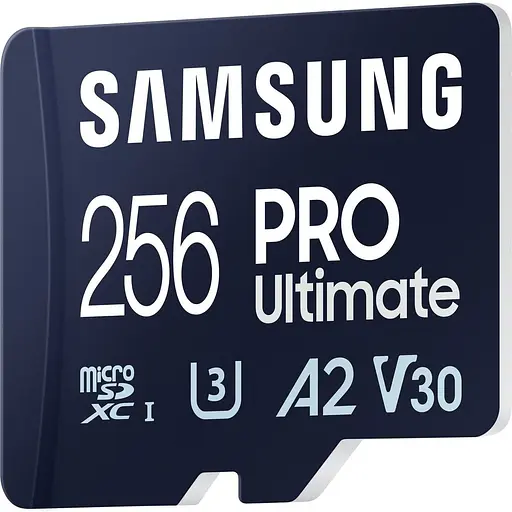 Карта пам'яті Samsung microSDXC PRO Ultimate 256GB Class 10 UHS-I U3 V30 A2 + USB Reader MB-MY256SB/WW [145488] - фото 4