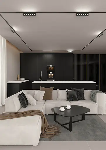 Магнитный светильник Skarlat RGD2014 6x3W BK 4000K - фото 7