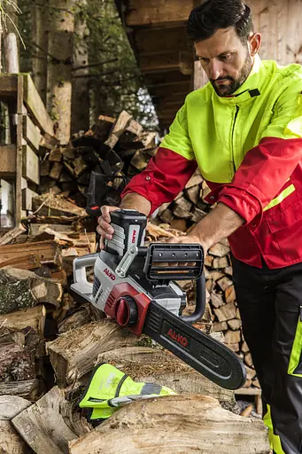 Аккумуляторная цепная пила AL-KO CS 4030 без АКБ и ЗУ (113616) - фото 2