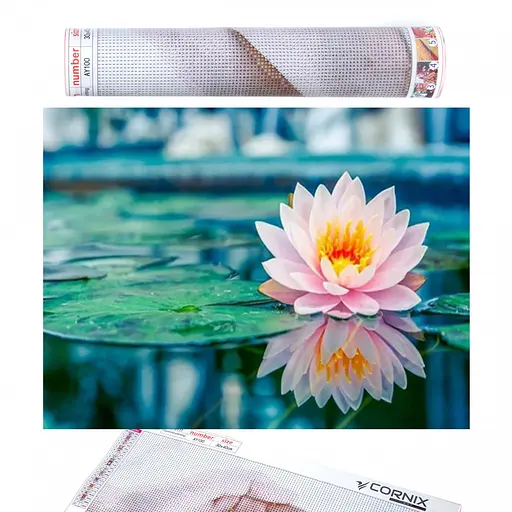 Набір алмазної мозаїки (вишивки) Cornix Art 40 x 30 см AY82 - фото 1